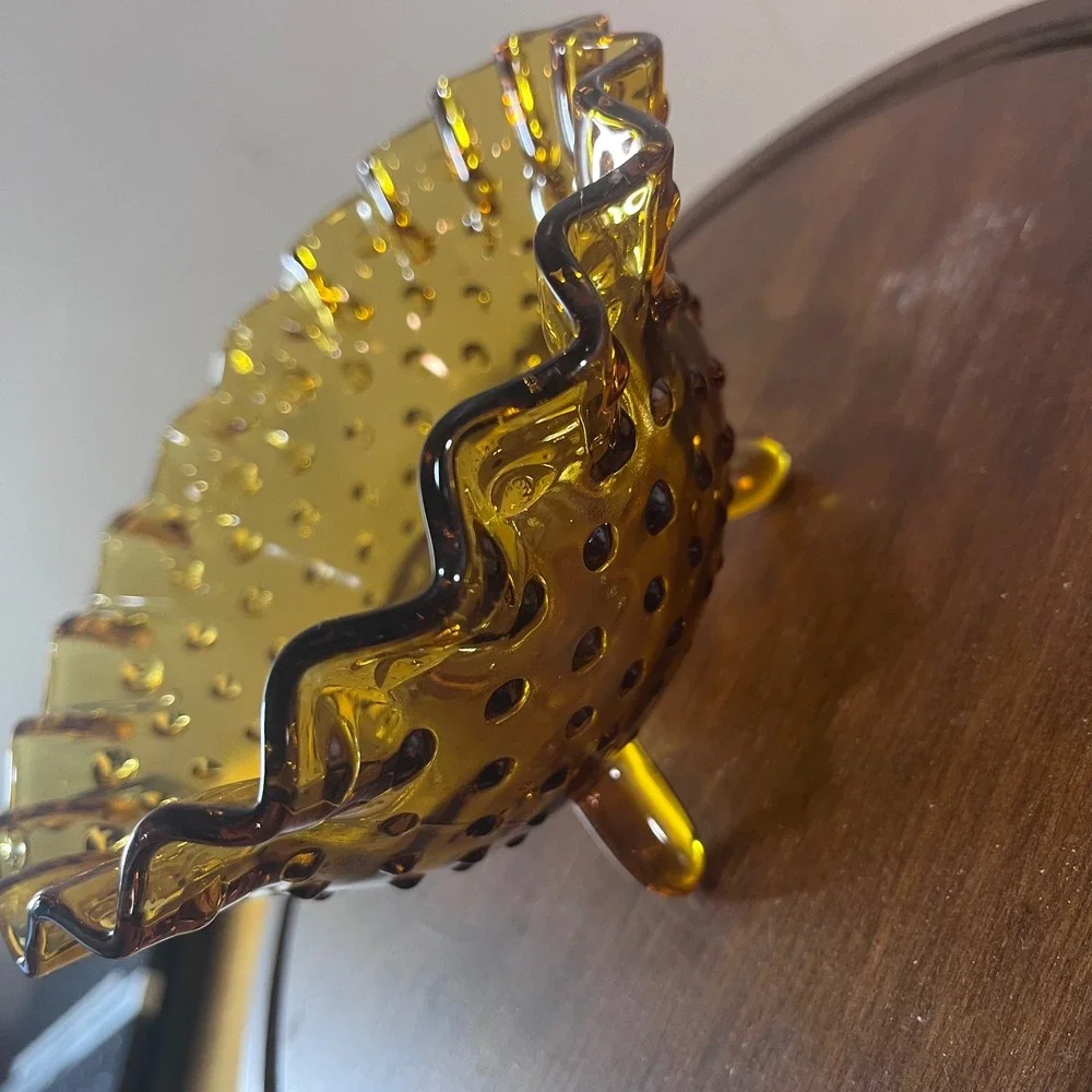 Le Smith amber glass
